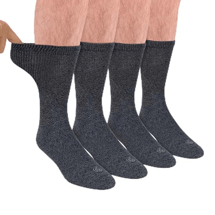 4 Pairs Stretchable Orthopedic Socks For Versatile Use