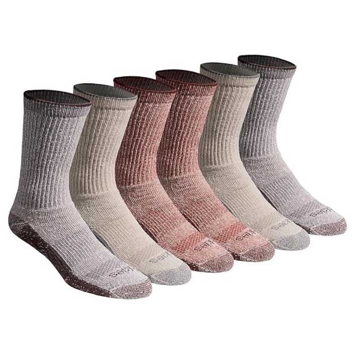 6 Pair Soft Cushioned Socks For Active Lifestyles