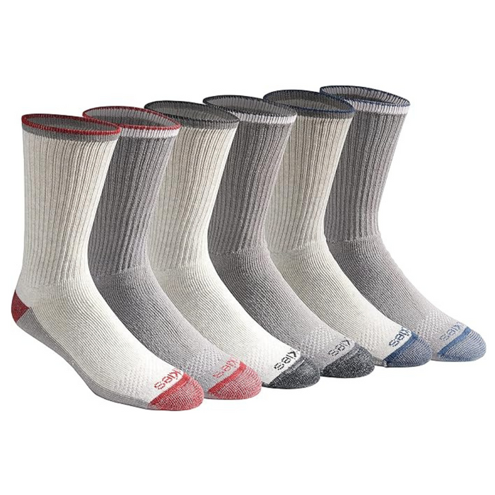 6 Pair Soft Cushioned Socks For Active Lifestyles