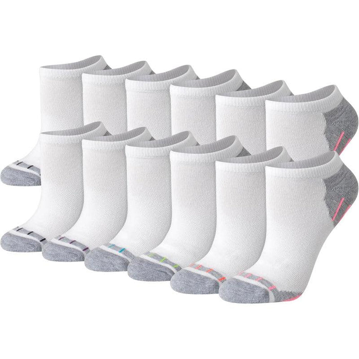 12 Pair Ventilated Ankle Support Socks