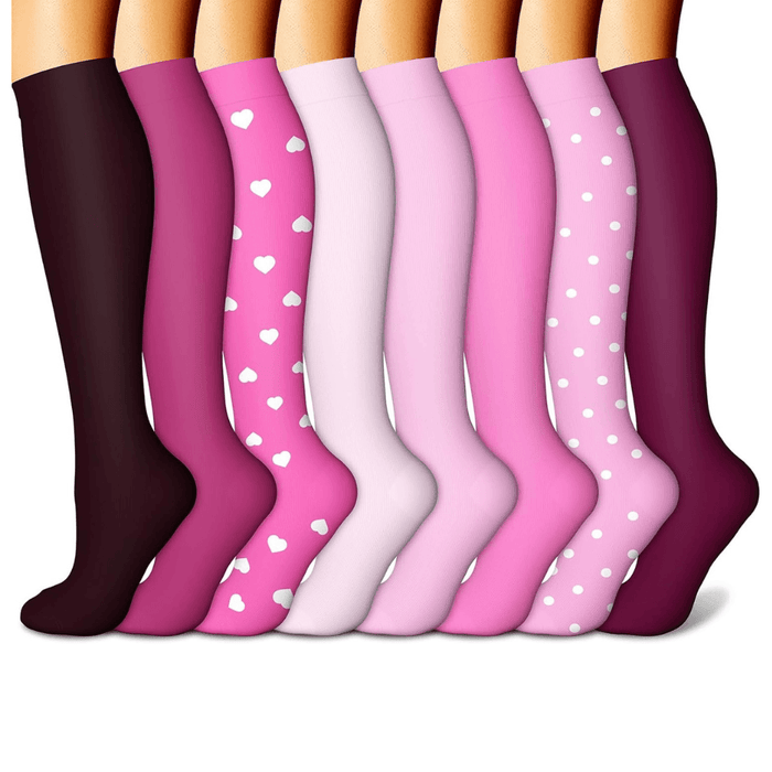 8 Pairs Comfort Focused Neuropathy Support Socks