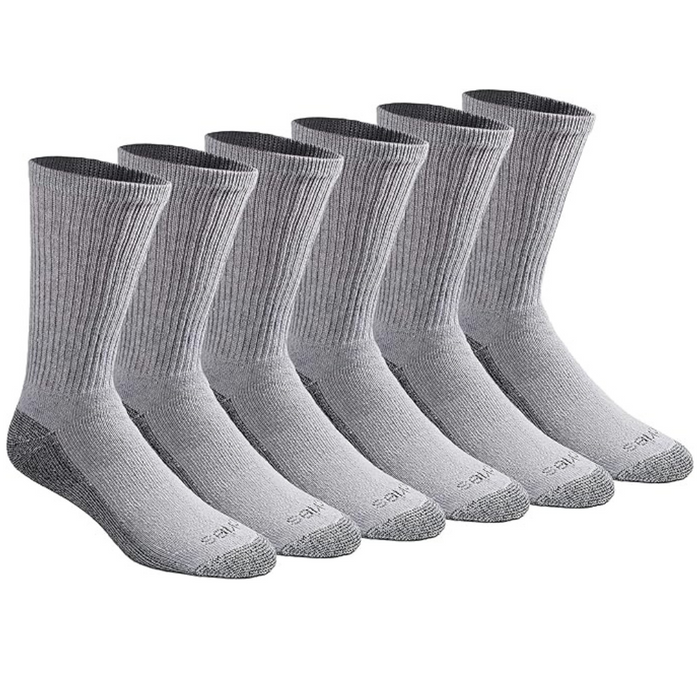 6 Pair Soft Cushioned Socks For Active Lifestyles