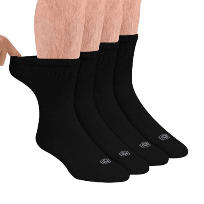 4 Pairs Stretchable Orthopedic Socks For Versatile Use