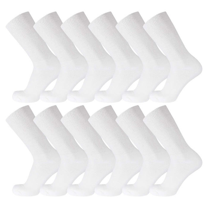 12 Pair Non-Binding Neuropathy Socks - Comfort and Support