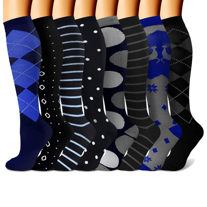 8 Pairs Comfort Focused Neuropathy Support Socks