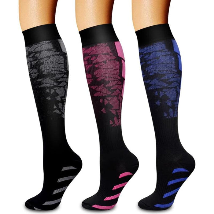 3 Pack Compression Running Orthopedic Socks