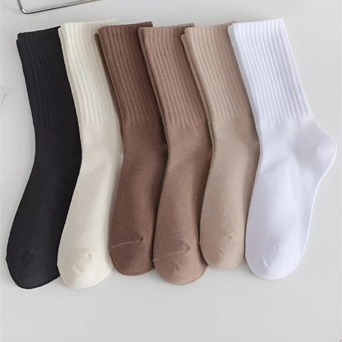 Soft And Comfortable Ribbed Socks Set