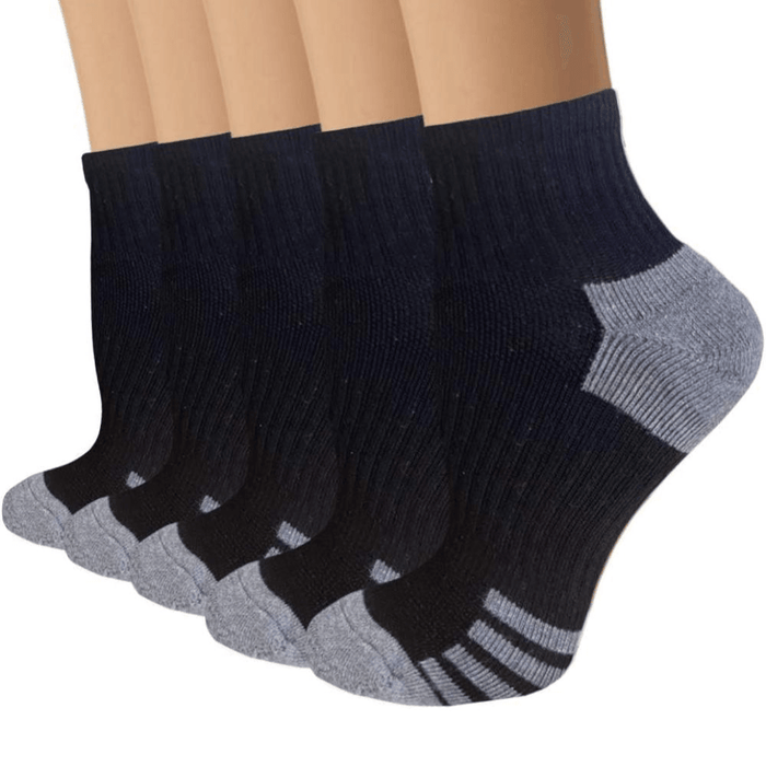 5 Pieces Of Lightweight Design Compression Plantar Socks