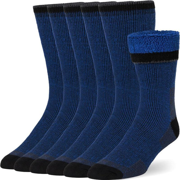 3 Pairs Ribbed Heated Socks