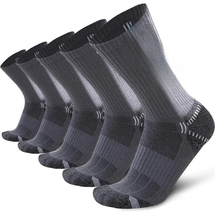 5 Pair Light Cushioned Athletic Running Anti Blister Socks