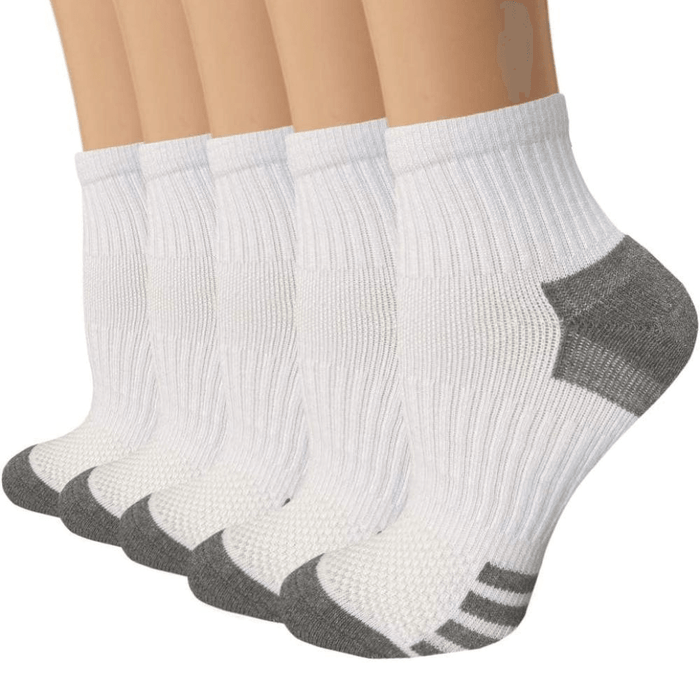 5 Pieces Of Lightweight Design Compression Plantar Socks