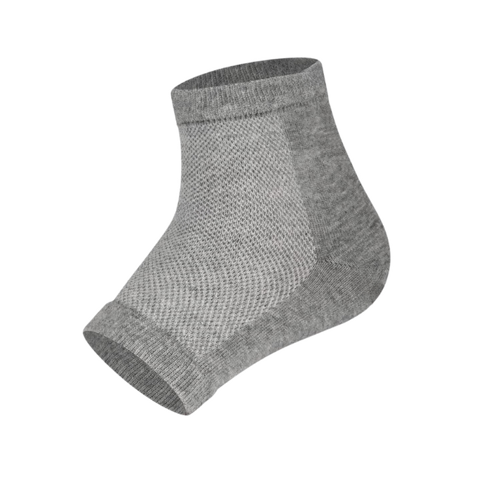 4 Pairs Heel Repair Socks – Overnight Hydration for Cracked Heels