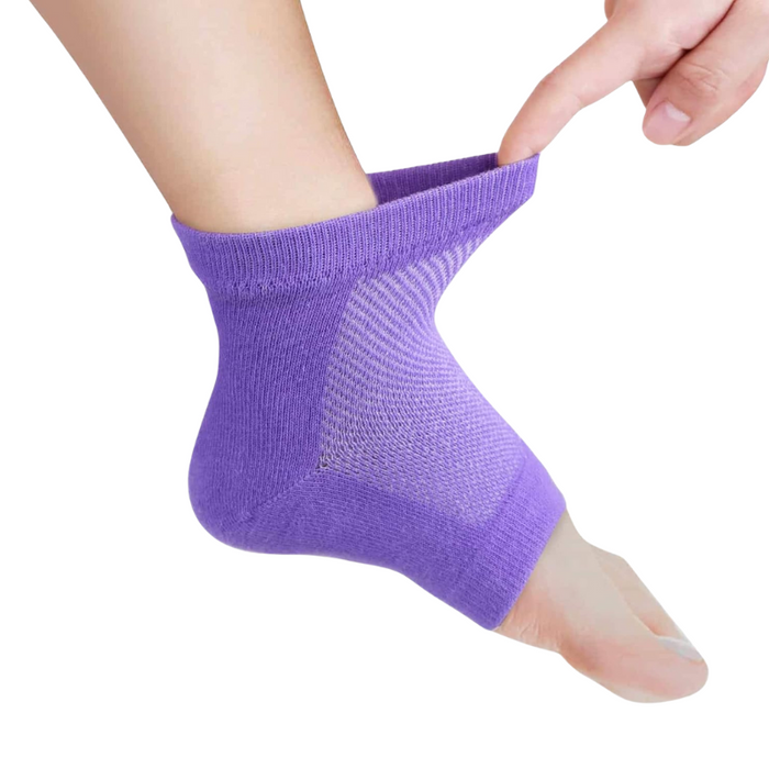 6 Pairs Of Gel Socks For Overnight Care