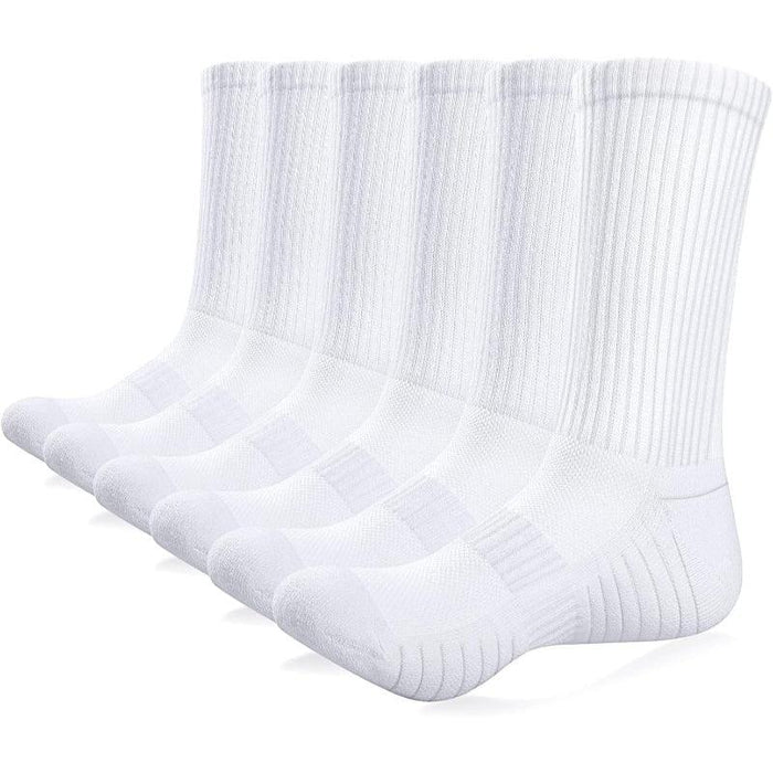 6 Pairs Cushioned Running Anti Blister Socks