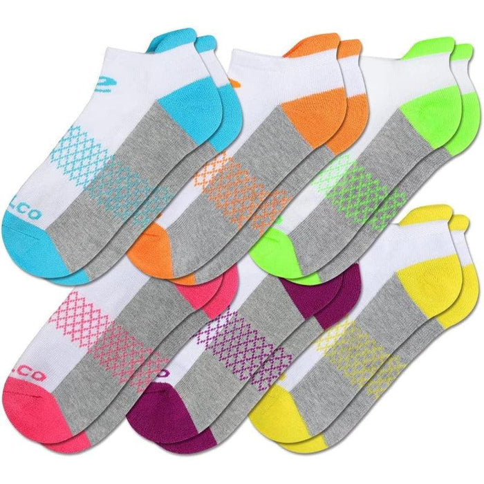 6 Pairs Running Athletic Cushioned Toe Socks