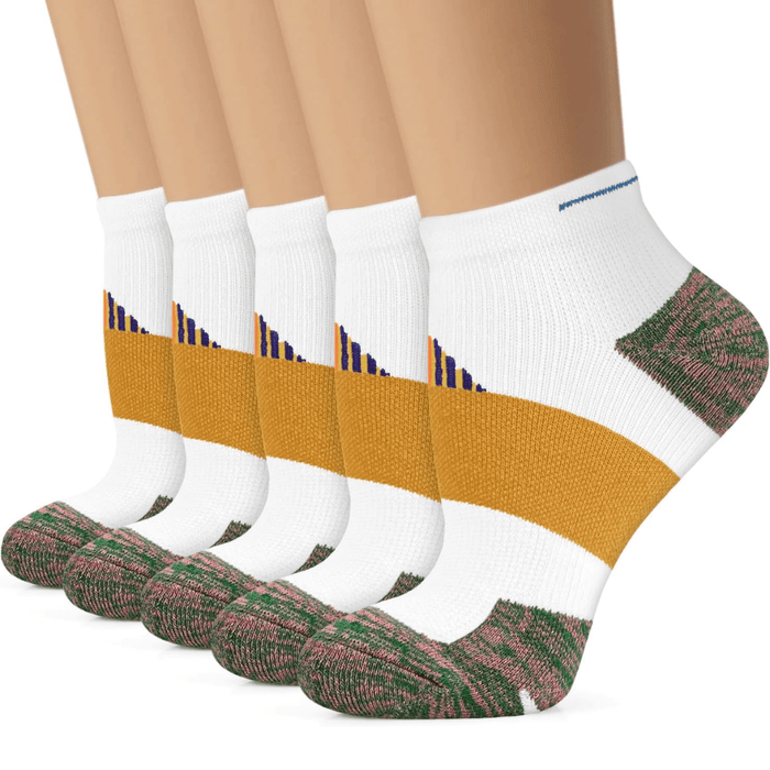 5 Pieces Of Lightweight Design Compression Plantar Socks