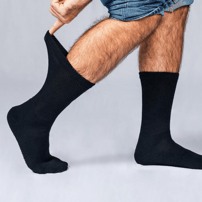 4 Pairs Quarter Length Seamless Neuropathy Socks