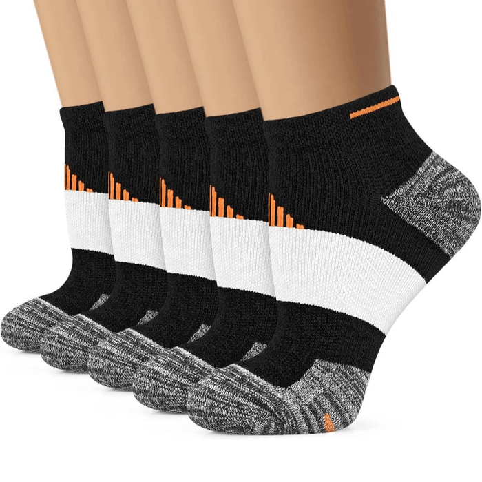 5 Pieces Of Lightweight Design Compression Plantar Socks