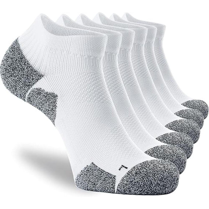 6 Pair Low Cut Athletic Compression Arthritis Socks