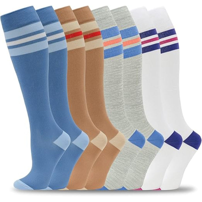 8 Pair Orthopedic Compression Socks For Running