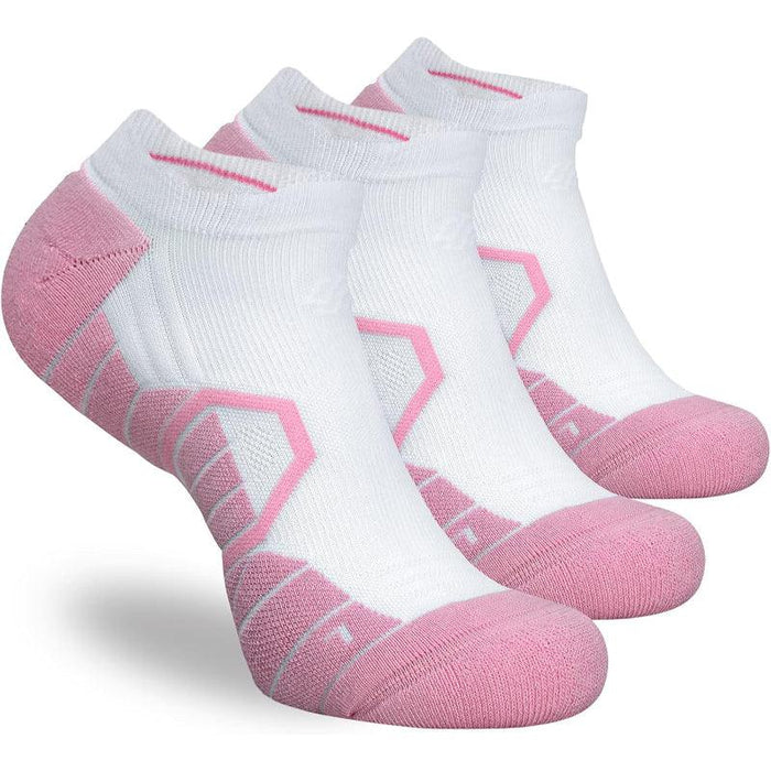 3 Pairs Athletic Anti Blister Running Socks - Performance and Comfort