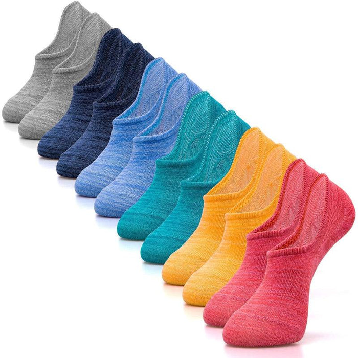 Casual Non Slip Toe Socks Pack Of 6