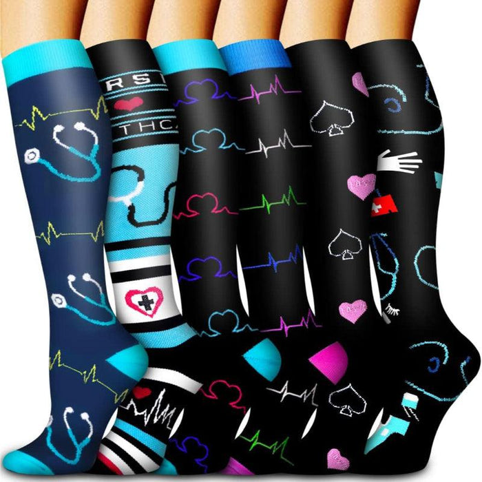 Copper Compression Socks 6 Pairs