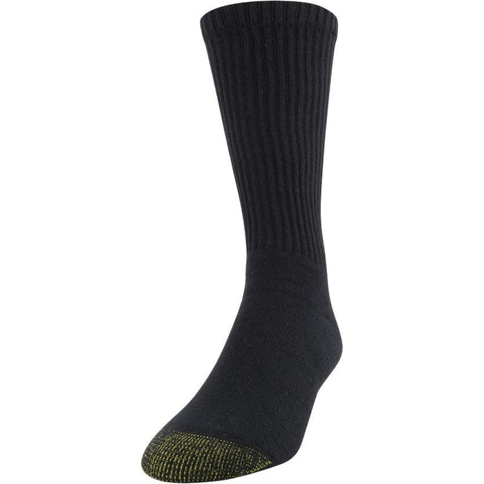 6 Pack Of Moisture Control Crew Socks for Everyday Use