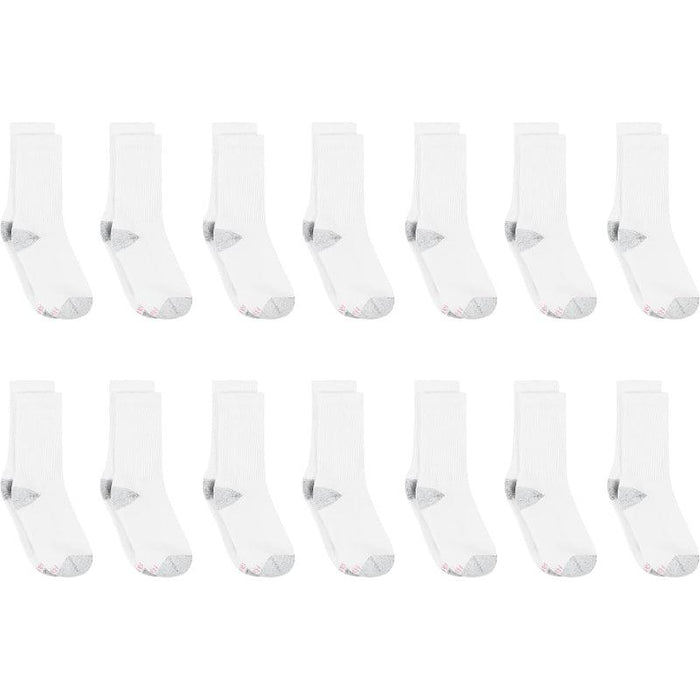 Crew Soft Moisture Wicking Toe Socks Pack Of 14