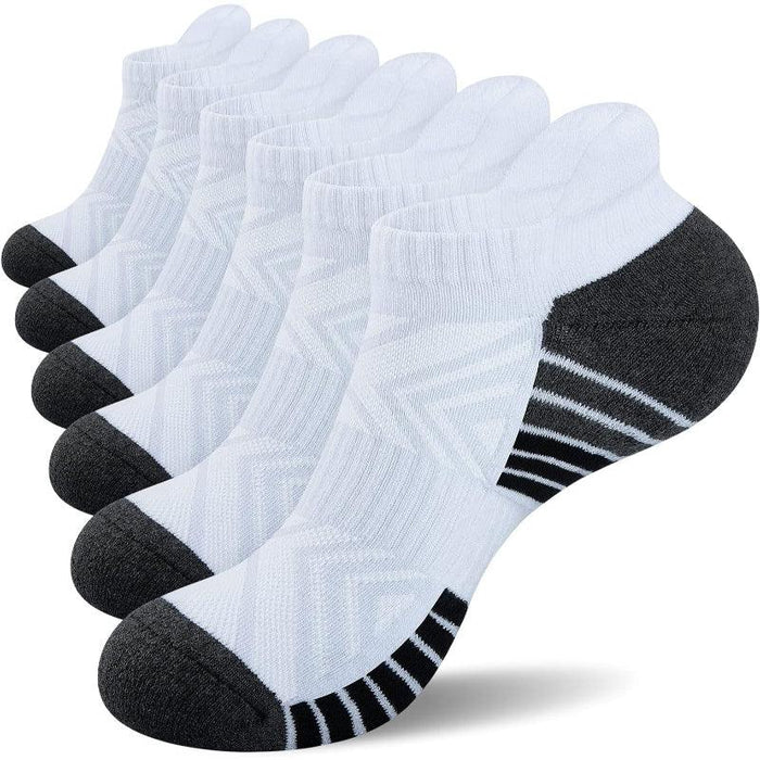 Cushioned Running Anti Blister 6 Pairs Socks