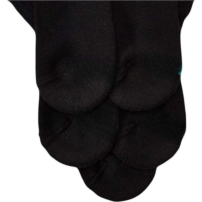 Double Tough Cushioned Crew Toe Socks 12 Pair Pack