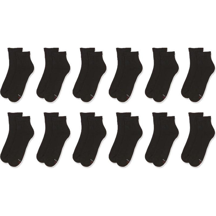 Double Tough Toe Socks With Grippers Pack Of 12