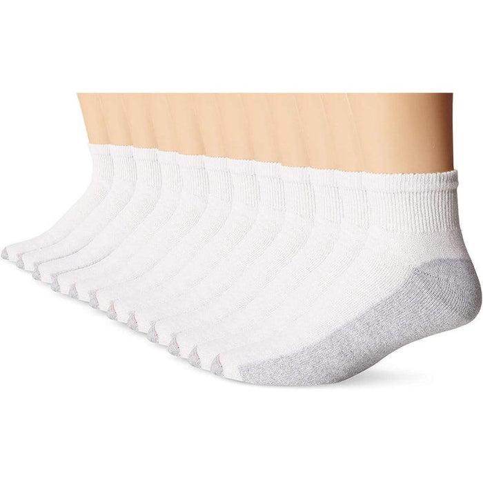 Double Tough Toe Socks With Grippers Pack Of 12