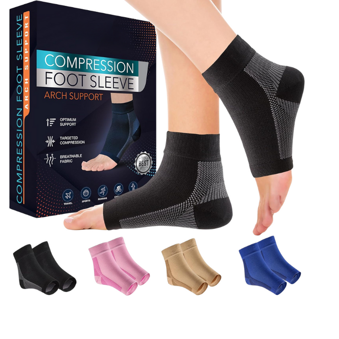 Full Sleeve Printed Compression Socks