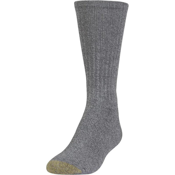 Pack Of 12 Harrington Toe Crew Socks