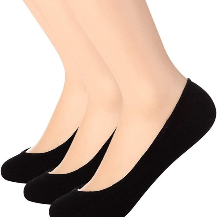 3 Pack Ultra Low Non Slip Socks