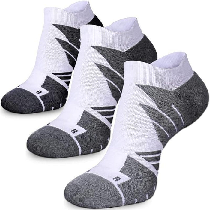 Pack Of 3 No Show Anti Blister Running Socks