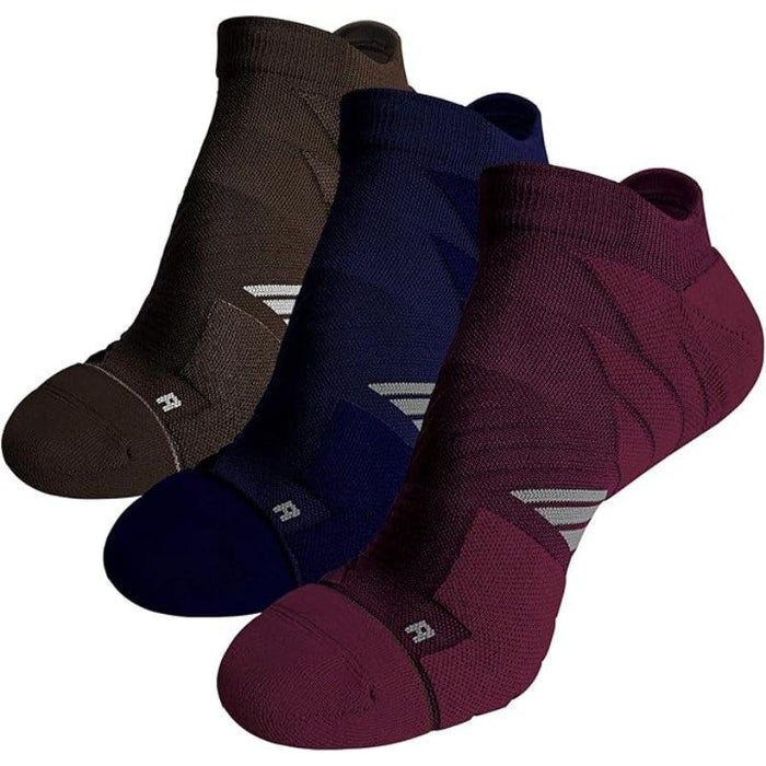 Pack Of 3 No Show Anti Blister Running Socks