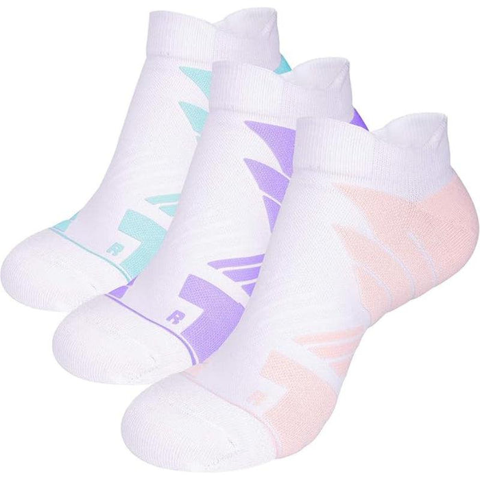 Pack Of 3 No Show Anti Blister Running Socks