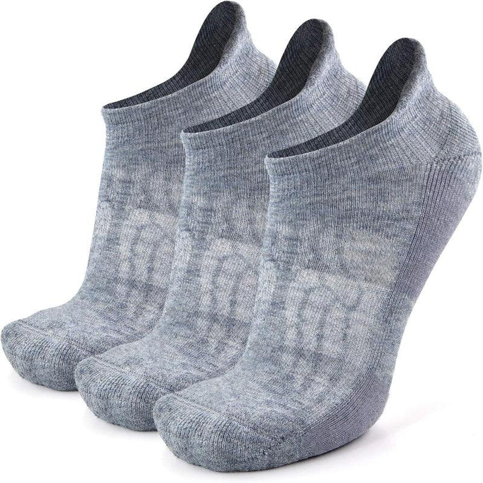 3 Pairs Anti-Blister Merino Wool Socks – Comfort and Support