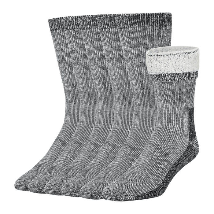 3 Pairs Ribbed Heated Socks