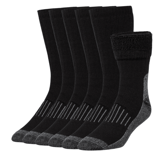 3 Pairs Ribbed Heated Socks