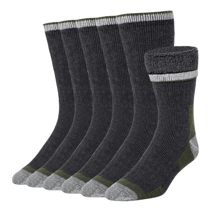 Pack Of 3 Pairs Stylish Printed Heated Socks