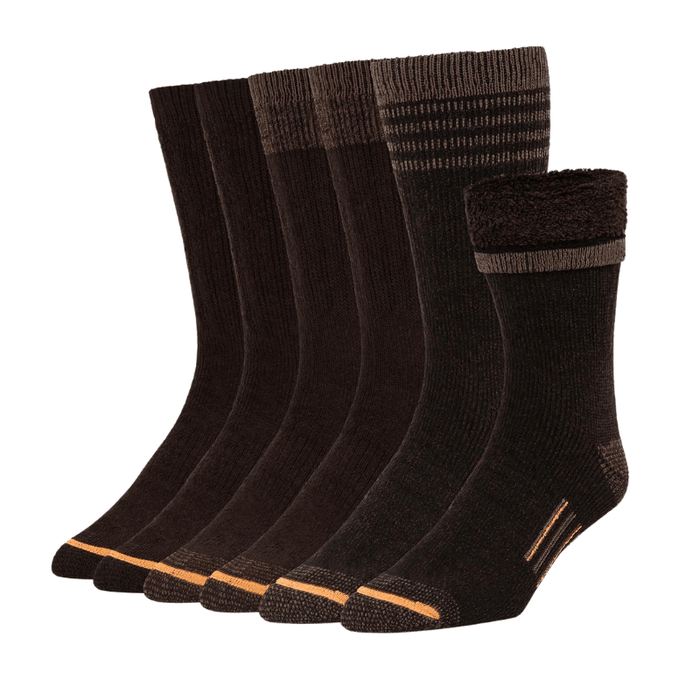 Pack Of 3 Pairs Stylish Printed Heated Socks