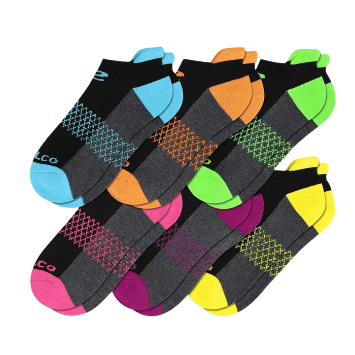 6 Pairs Cushioned Compression Socks