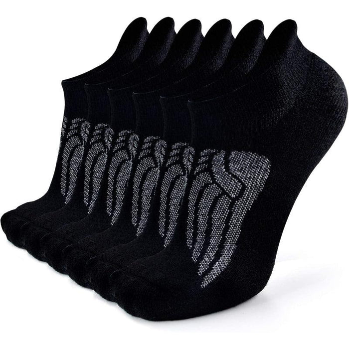 6 Pairs Merino Wool Compression Anti Blister Socks