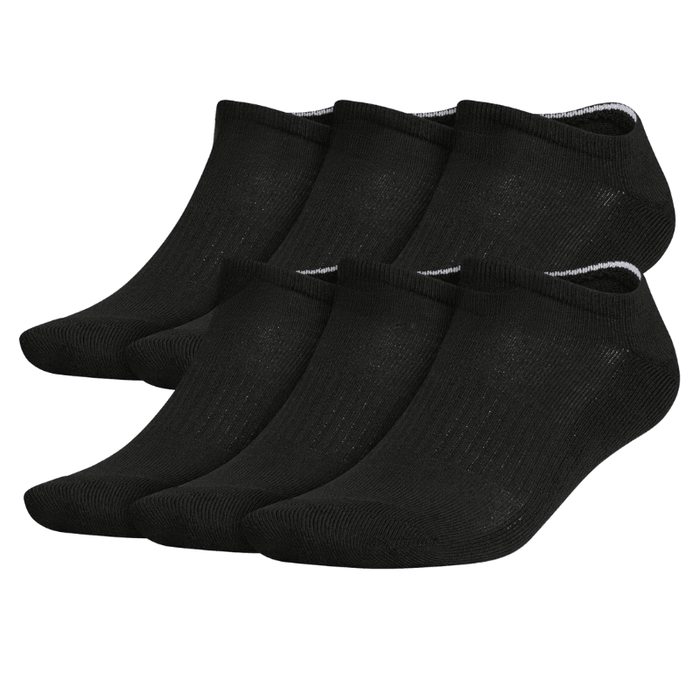 6 Pairs No Show Compression Socks With Minimalist Design