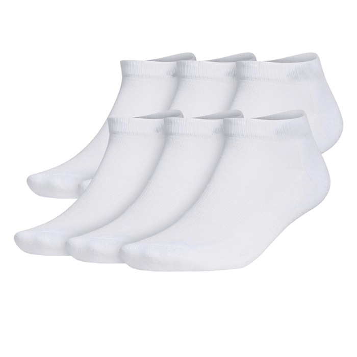 Pack Of 6 Solid Pattern Athletic Compression Socks