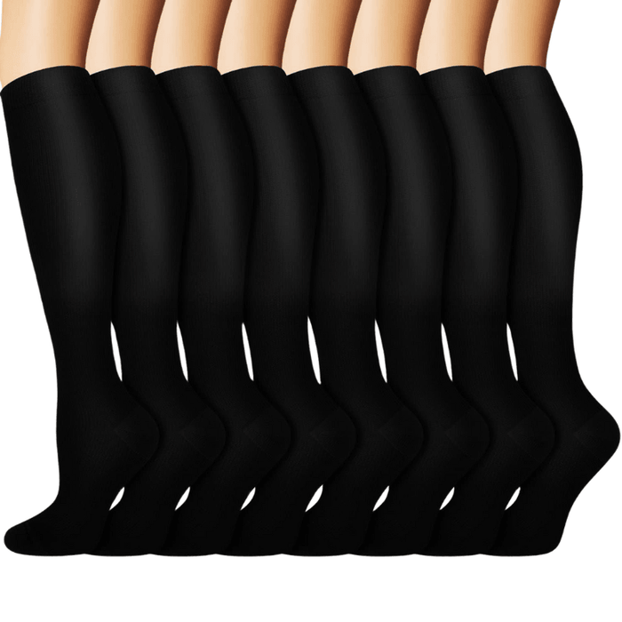 Pack Of 8 Running Compression Socks