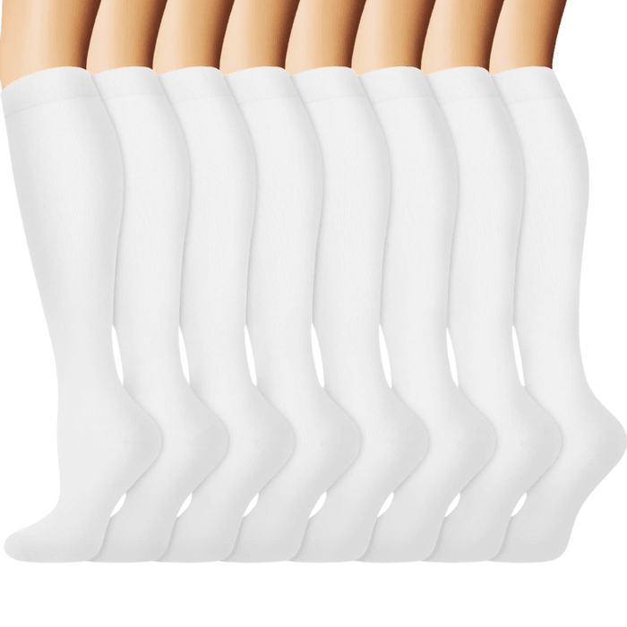 Pack Of 8 Running Compression Socks